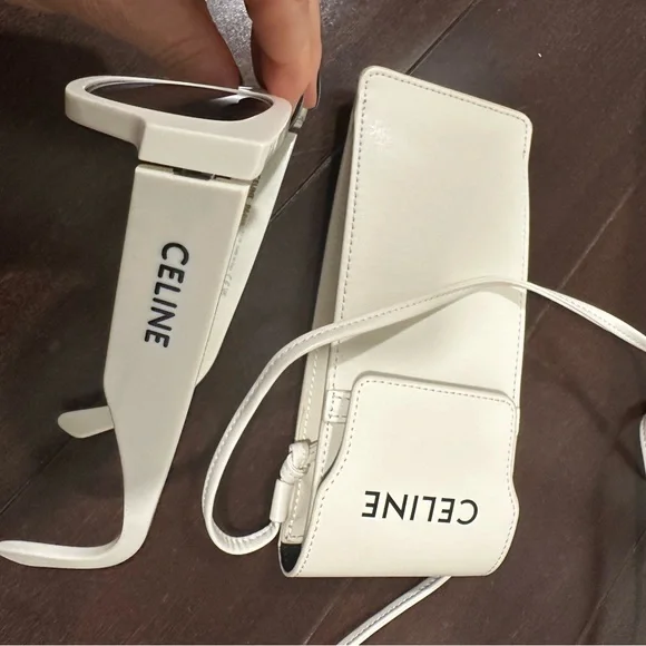 Celine | Accessories | Celine White Sunglasses | Poshmark display picture 1